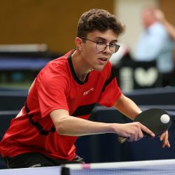 Tischtennis: Fabian Haid bei der deutschen U19-Rangliste Top48